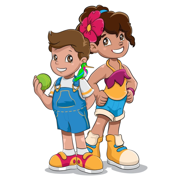 Mani, Tichi and Mila